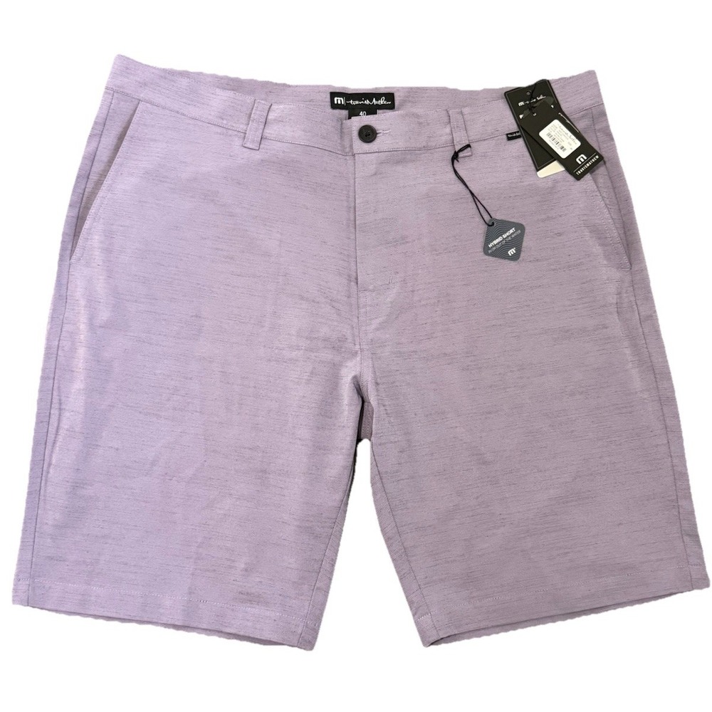 Travis Mathew Switchbacks Mulled Grape Hybrid Shorts‎ Men's Size 40